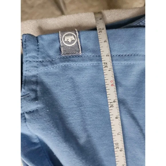 Peter Millar Performance Polo Shirt Mens Large Blue Stretch Golf Casual - Picture 8 of 8